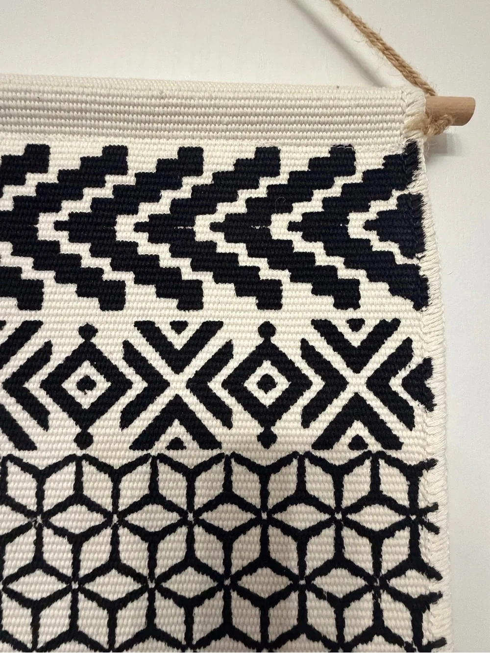 Bohemian Tapestry Macrame Wall Hanging 16” x 24”